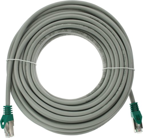 InLine 7m S-FTP Cat5e Crossover kabel sieciowy Szary