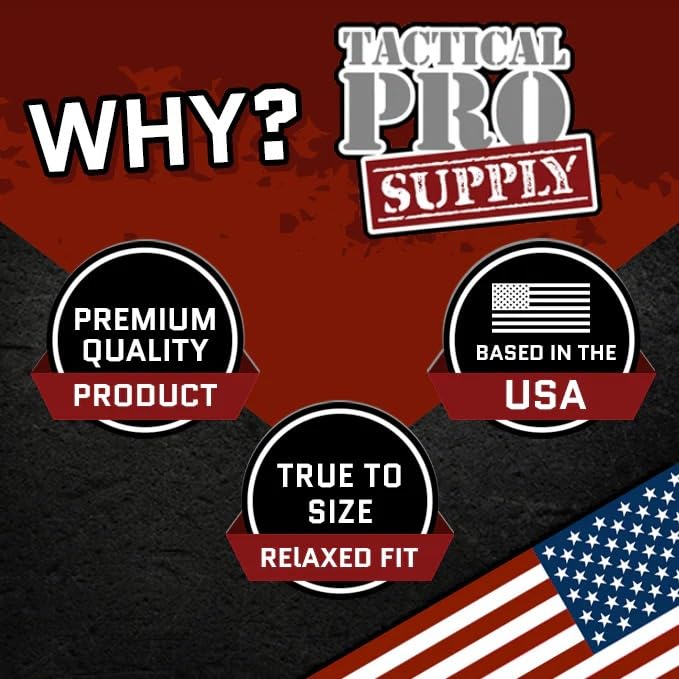 Tactical Pro Supply Thin Red Line USA Patriotic Graphic Novelty T-Shirt, Classic Fit Short Sleeve Tee4