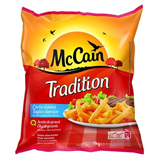 McCain Tradition Patatas Prefritas, 1kg (Congelado)