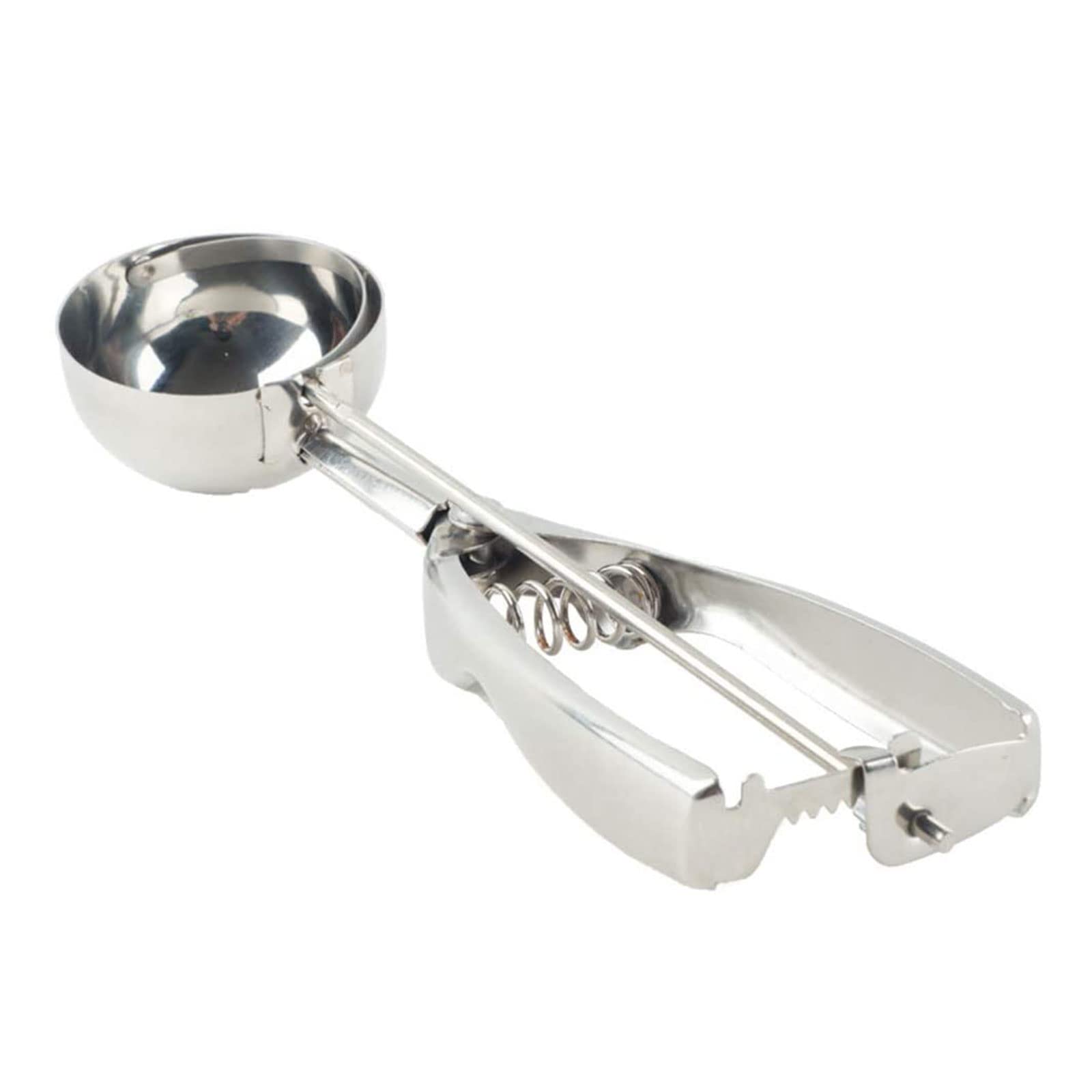 Ice Cream Scoops Fruit Scoop Stainless Steel Cookie Scoop for Ice Cream Meatballs Mellon Balls Mashed Potatoes and Muffins(Large Size) (6 CM)