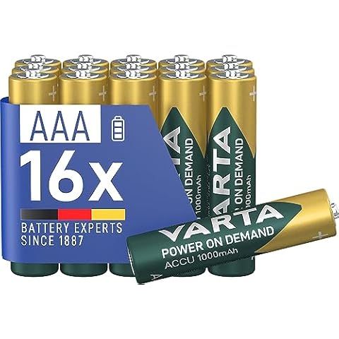 Piles rechargeables VARTA AAA 1000 mAh Cover