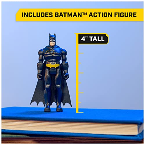 Dc Comics, Batman Batmobile Remote Control Car, Easy To Drive With 4-Inch Batman Figure, Kids Toys For Boys And Girls Ages 4 And Up #TOP3