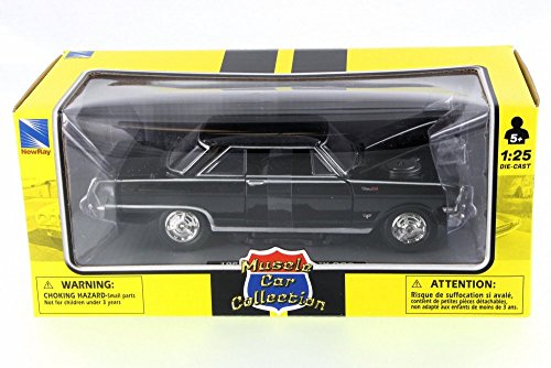 New Ray 1964 Chevy Nova SS negro 1:24