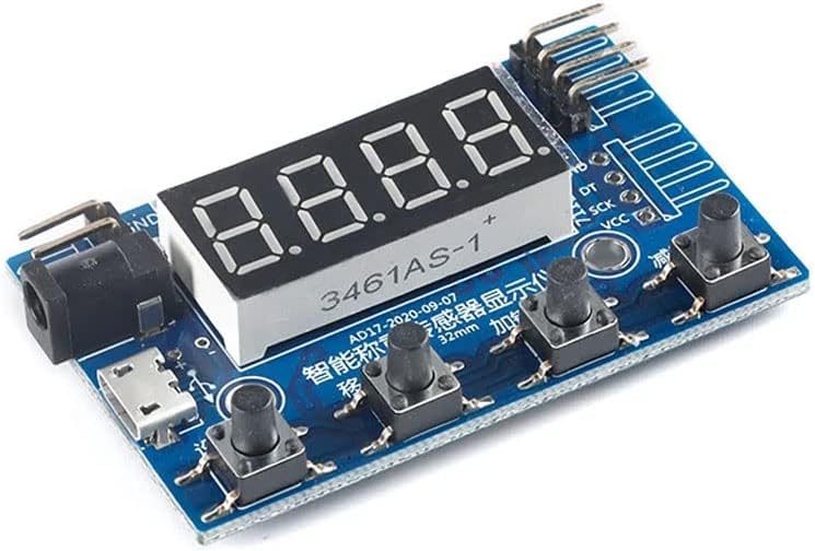 HX711 Load Cell A/D Weight Pressure Sensor A/D Module with Display 24-bit Weighing Instrument Electronic Scale