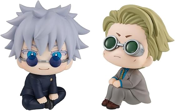 QAHEART JJK Nanami Kento Figures Anime Itadori Yuuji Look Up Figure Statues Anime Figurine 10CM