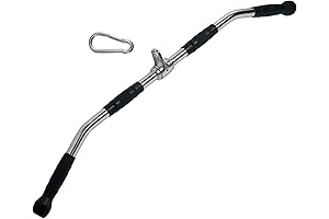 Sogawave LAT Pull Down Bar/Tricep Press Down Bar for Home Gym Cable Machines