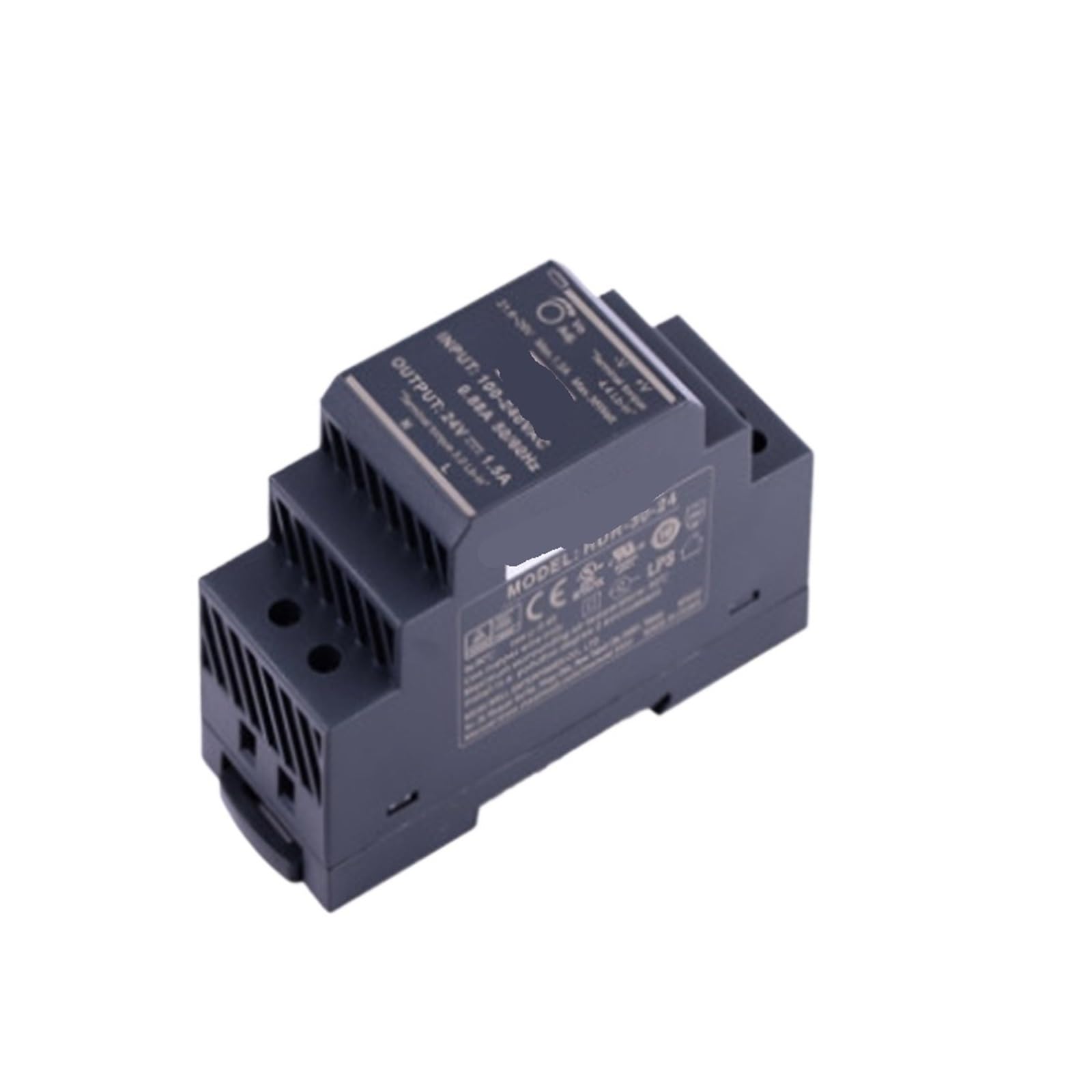 Alimentation électrique industrielle sur rail DIN 24V 36W à découpage HDR-30