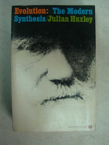 Evolution, the modern synthesis B0007FNIYI Book Cover