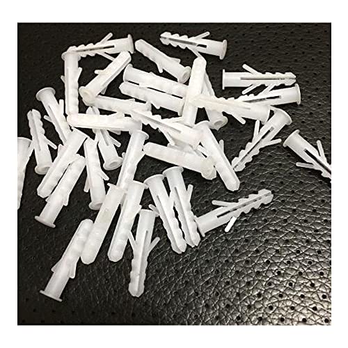 250pcs Anti-Skid Plastic Expansion Tube 12MM Plastic casing Plastic Expansion Screws Nylon Bulge Anchor The Rubber Plug