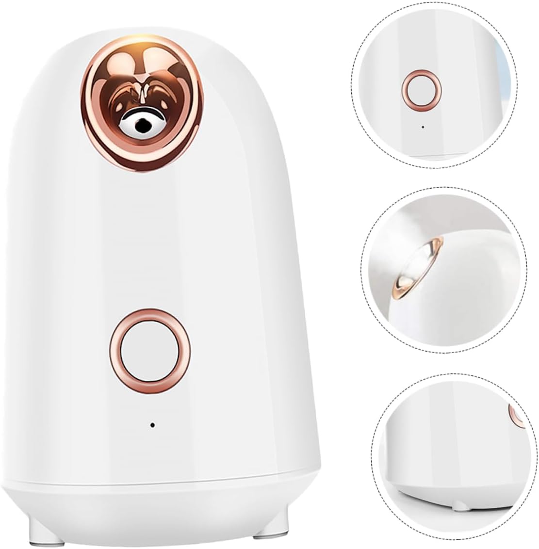 Household Facial Steamer with Warm Mist Nano Spray for and Skin Care Abs Durable Face Spa Humidifier with US Plug for Home Use and Essential Oil Relaxation