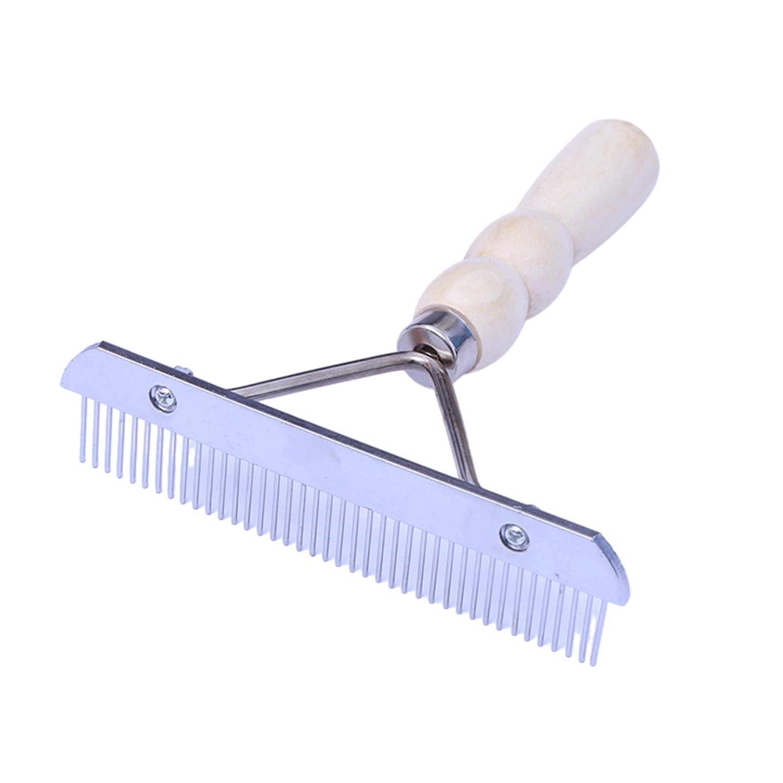 SHIUCS Pet Brush Dematting Combs Pets Grooming Brush Cats Combs Dogs Grooming Combs with Stainless Steel Teeth Dog Rakes Combs