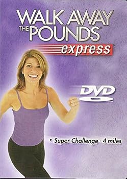 DVD Leslie Sansone Walk Away the Pounds Express [Super Challenge - 4 Miles] Book