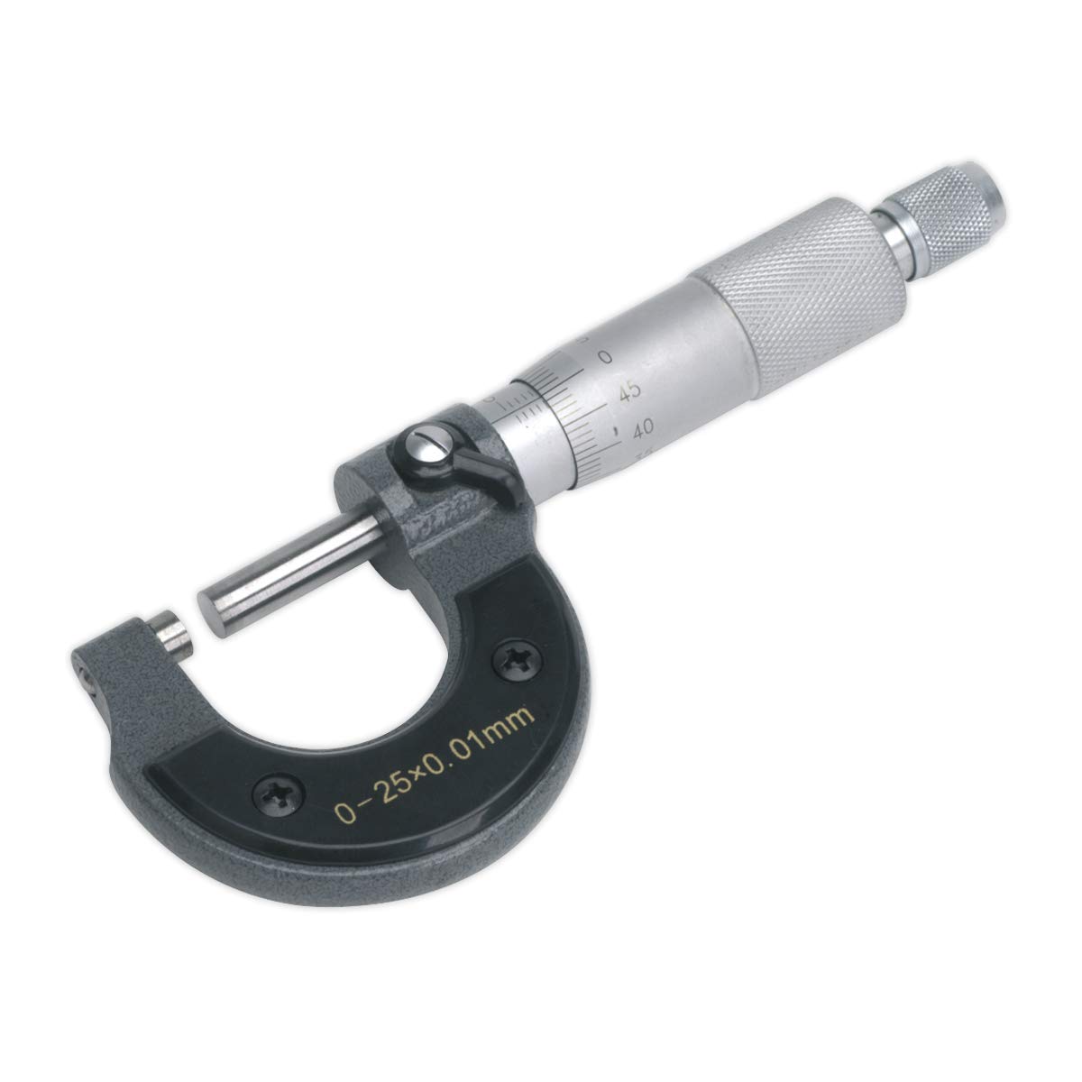 Sealey AK9630M 0-25mm External Micrometer