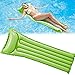 kunst für alle Wasser Hängematte-Aufblasbar Schwimmring Schwimmende Reihe Pool Lounge Stuhl Luftmatratze Pool-Float-Wassersofa Pool Floß Erwachsenes Kind Wasser Spaß… (Green)