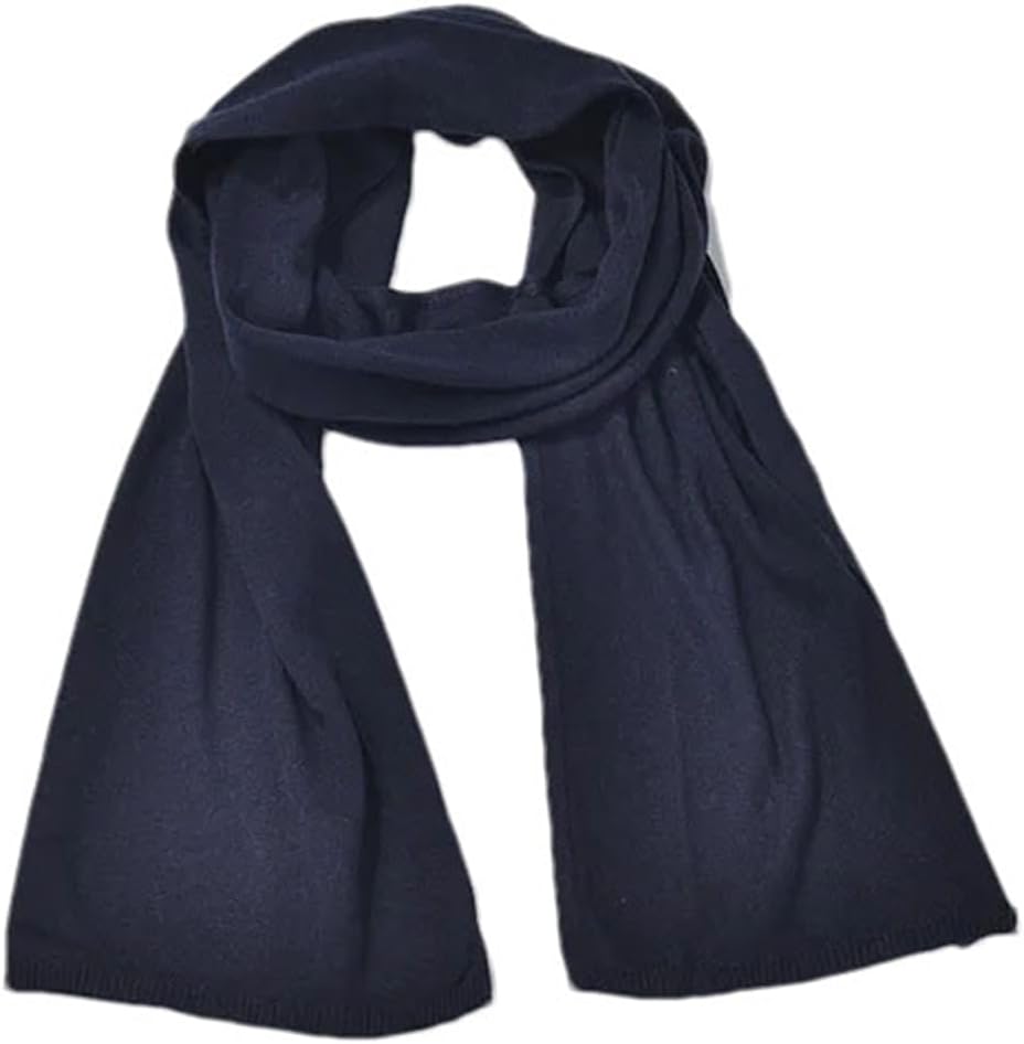 Hgvcfcv Knitted Scarves For Women Man Warm Soft Neck Scarf Solid Color Christmas Shawl Scarf