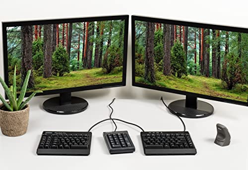 Kinesis Usb Freestyle Pro Ergonomic Split Mechanical Keyboard (Cherry Mx Brown Switches) - Kb900-Brn #TOP2