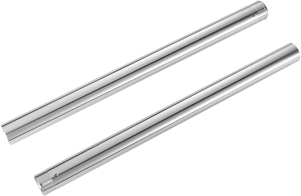 LANBAO Motorcycle Front Inner Fork Tubes For Yamaha FZ6 2004 2005 2006 2007 5VX-23110-00 43x590mm Fork Pipe Suspension Silver