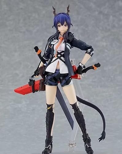 Oymyia Arknights: Chen Figma Action Figure, Multicolor Figure Well-Made, Exquisite Appearance, A Favorite Of Anime Fans, As A Birthday Present Of Priority #TOP2