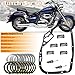 BIGLKNM Boulevard Extra Plate Friction Steel Clutch Kit & Gasket & Spark Plug Fit for Suzuki Boulevard C90 C90T Intruder 1500 VL1500
