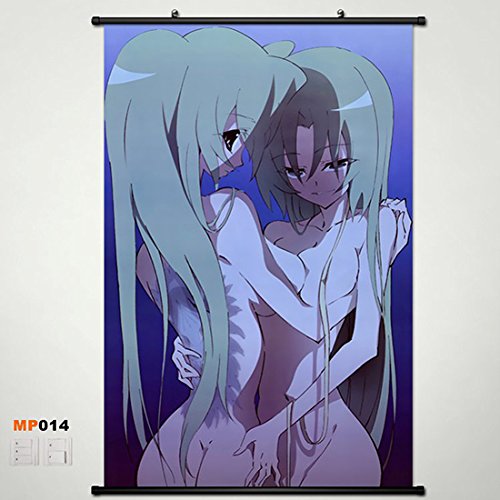 Home Decor Anime Higurashi When They Cry Wall Scroll Poster Fabric Painting 23.635.4inch 0014