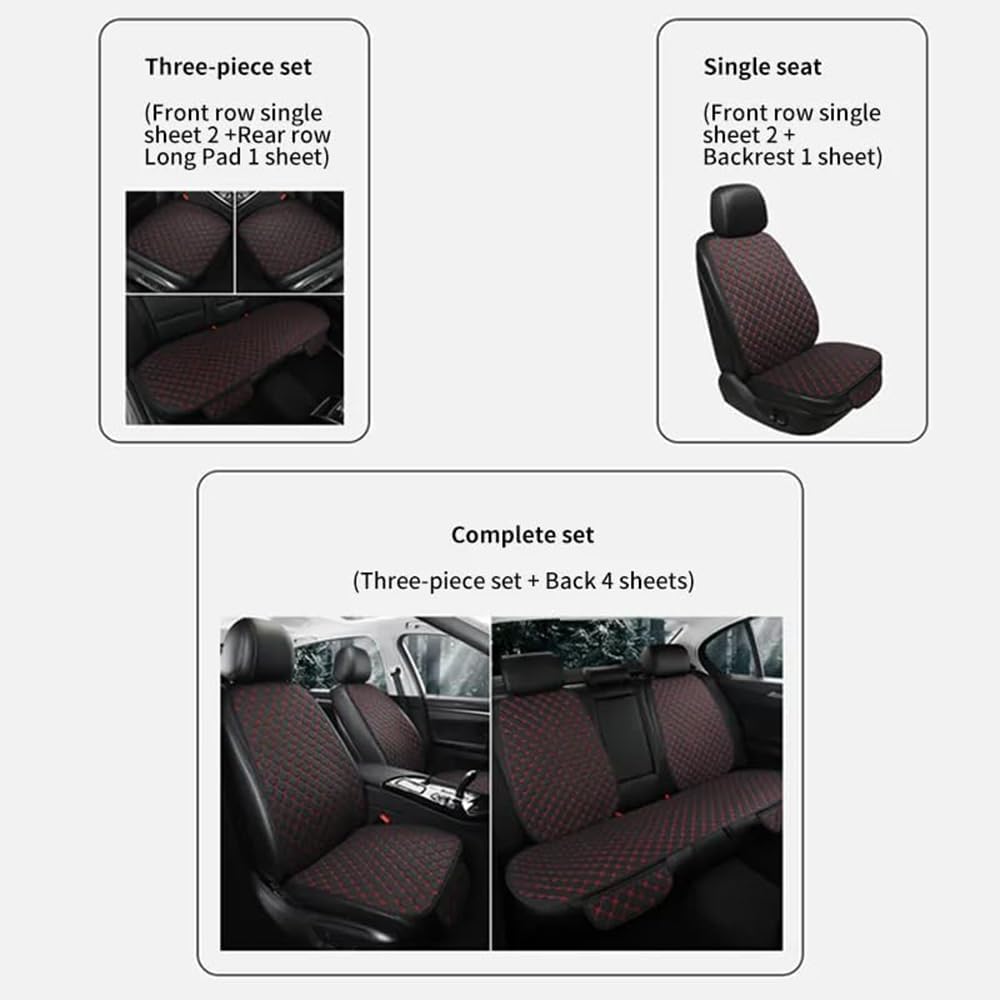 5 Asientos Universal Funda Asiento Coche para MG ZS (SUV/EV) 2019-2024, Impermeables Transpirabilidad Juegos de Cubreasientos Interior Accesorios,A