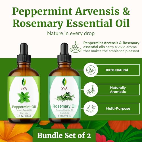 Combo Aceite Esencial de Menta y Romero 4 oz miniatura 2