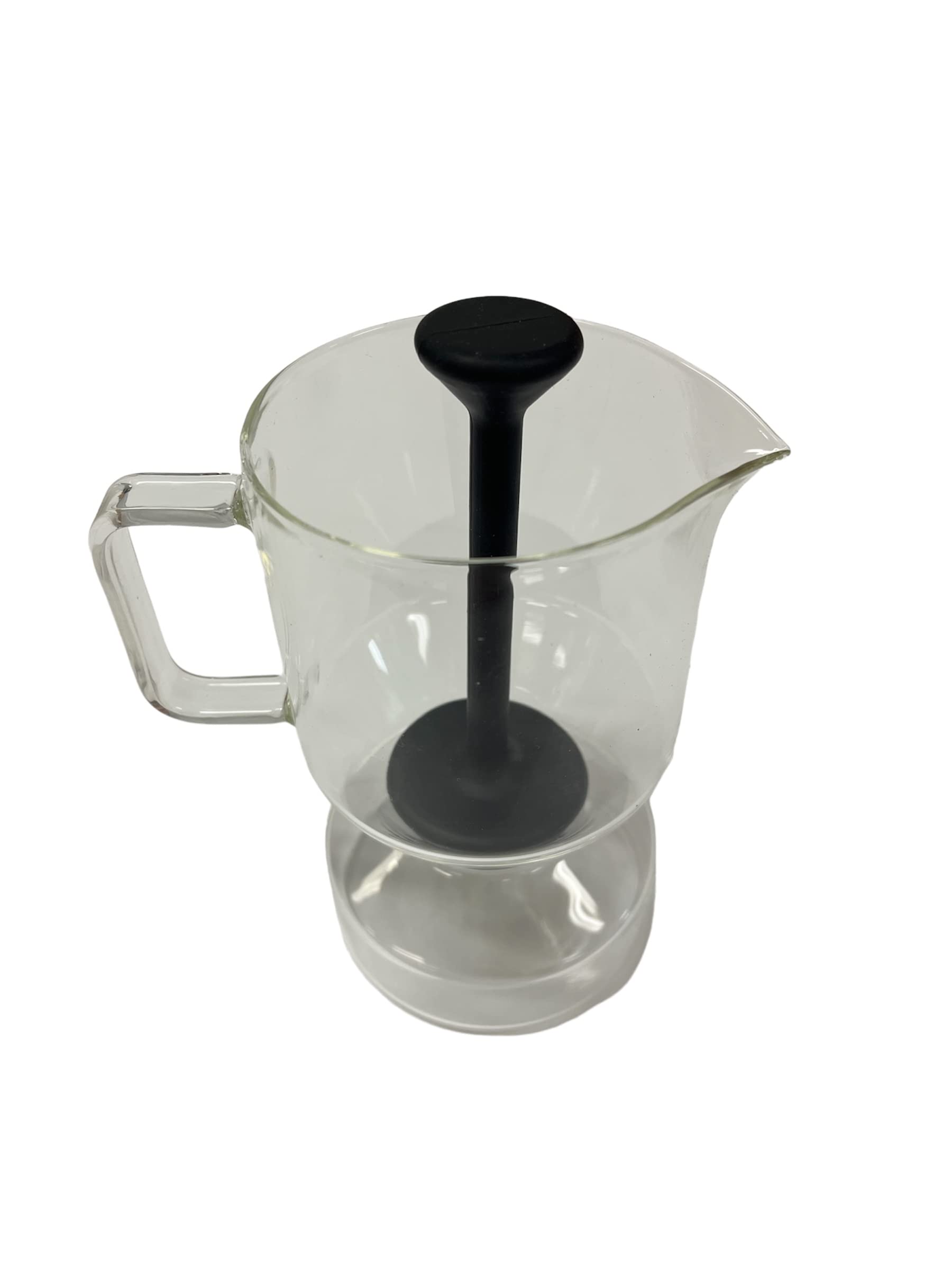 Glass Cupping Brewer Coffee Maker (5.9”), Heat-Resistant Coffee Tasting Brewer, Perfect for Cupping, Pour Over, Drip Coffee, Specialty Coffee, Baristas & Home Brewing, Durable & Easy to Use