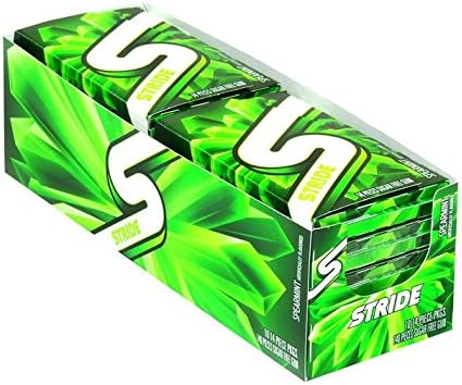 Product Of Stride, Spearmint, Count 10 (14Pcs) - Gum / Grab Varieties & Flavors
