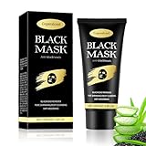 Blackhead Remover Mask, Charcoal Peel Off Face Mask | Charcoal face Mask for Deep Cleansing Dirts, Pores, Acne, Skin Oil and Blackheads
