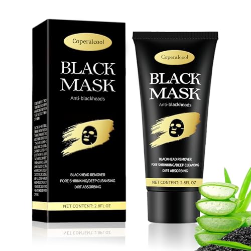Blackhead Remover Mask, Charcoal Peel Off Face Mask | Charcoal face Mask for Deep Cleansing Dirts, Pores, Acne, Skin Oil and Blackheads