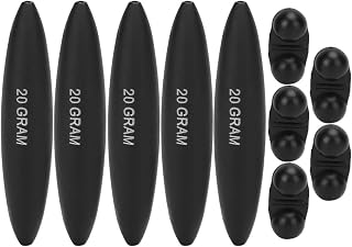 Flotador De Bagre De 5 Piezas, Flotador Bobber De Pesca Clásico Bobbers De Pesca Flotadores Flotadores De Bagre EVA Portátiles Y Accesorios De Pesca Con Campana Para Entusiastas De La Pesca(20g)