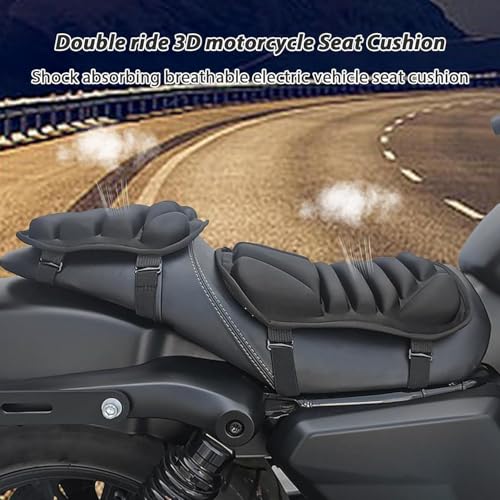 Cojín de asiento para Benelli Tornado 600 transpirable y cómodo 8