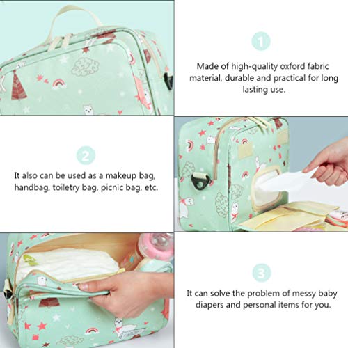 STOBOK Bolsa de Fraldas para BebÃªs Bolsa de Fraldas para BebÃªs Bolsa de Grande Capacidade para Mat