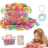 Schmuck Pop-Perlen Set - Kreatives DIY Bastelset Für Kinder & Teenager | -Pop...