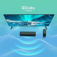 GEOYEAO Sound bar with subwoofer, 200W 2.1 ch soundbar w/Dolby Atmos Surround Sound System, 3D Bass Adjustable Home Theater Bluetooth TV Speaker for Smart TV/Projector/PC — image 9
