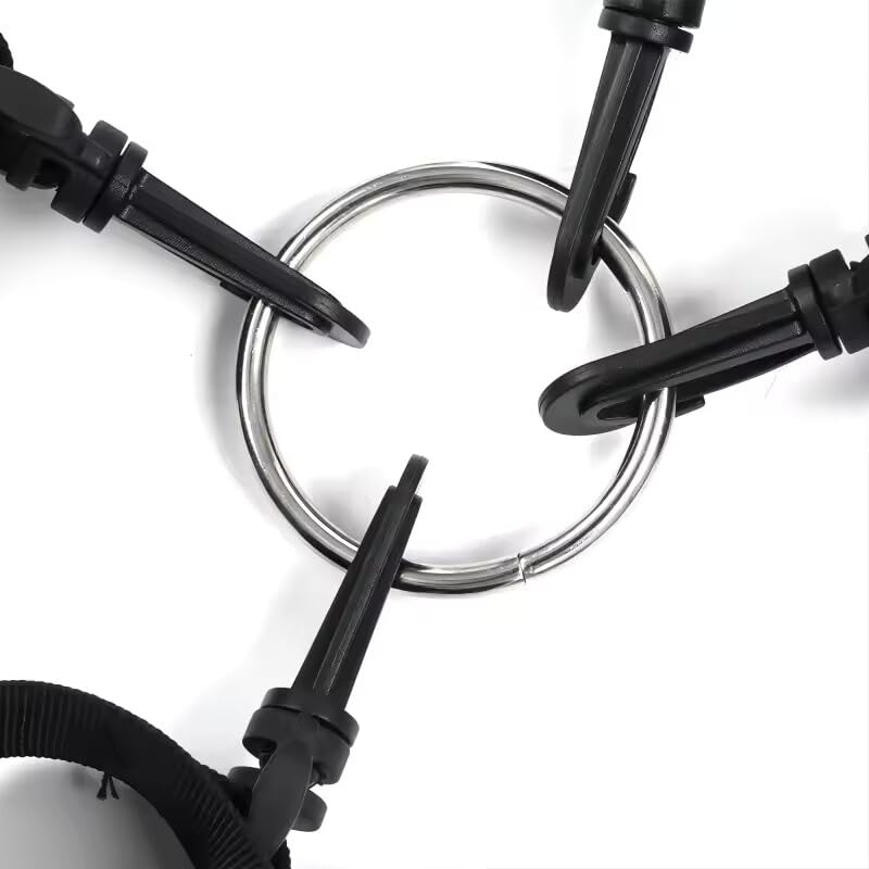 Image of BDSM Sex Bondage Restraints Thigh Harness for Women Handcuffs for Bedroom Sex Hand Cuff Bracelets, Sex Restraints Couple Fetish Bondage Strap Detachable SM Kit for Couples Sex Erotic Games