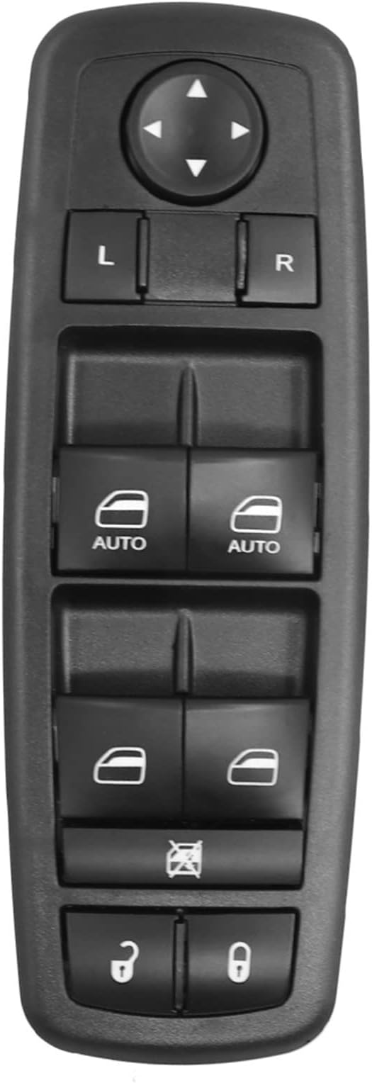 Double Master Window Control Switch 4602863AB Left Hand Driver Side Power Window Switch For Dodge For RAM 1500 2500 3500 4500 5500 2009-2012 4602863AC 4602863AD Window Switch