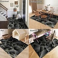 Bodenschutzmatte Bürostuhl Teppich, 120 x 160 cm Gaming Stuhlmatten, Unterlage Schreibtischstuhl, Bürostuhlmatte für Hartholzböden, Bürostuhl Unterlage für Stühle Hohe Dichte Anti-Silp Schutzmatte – Ansicht 4