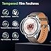 Suttkue Compatible For Huawei Watch GT 6 46mm screen protector, Anti-Scratch Tempered Glass flim, Case Friendly, HD Ultra, 3 PACK