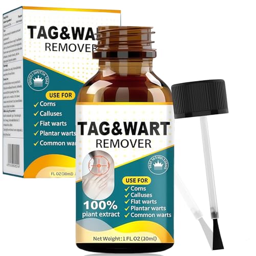 30ml Skin Tag Remover, Soluzione per la Cura della Pelle, Facile e rapido, Adatto a Mani e Piedi
