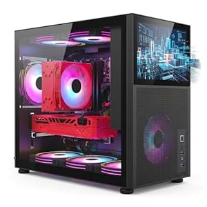 STGsivir Gaming PC, Core i7-11700KF 5 GHz, GeForce RTX 3060 12GB GDDR6, 32GB DDR4 RAM, 2TB SSD, WLAN 6, BT 5.0, RGB Lüfter x6, Windows11 Pro, Gamer PC Computer Desktop