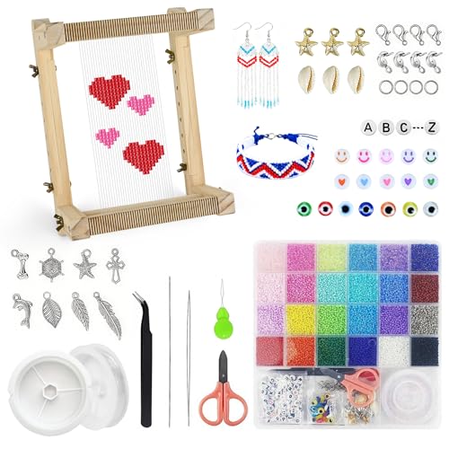 Adjustable Bead Loom Kit for Adults DIY Crafts