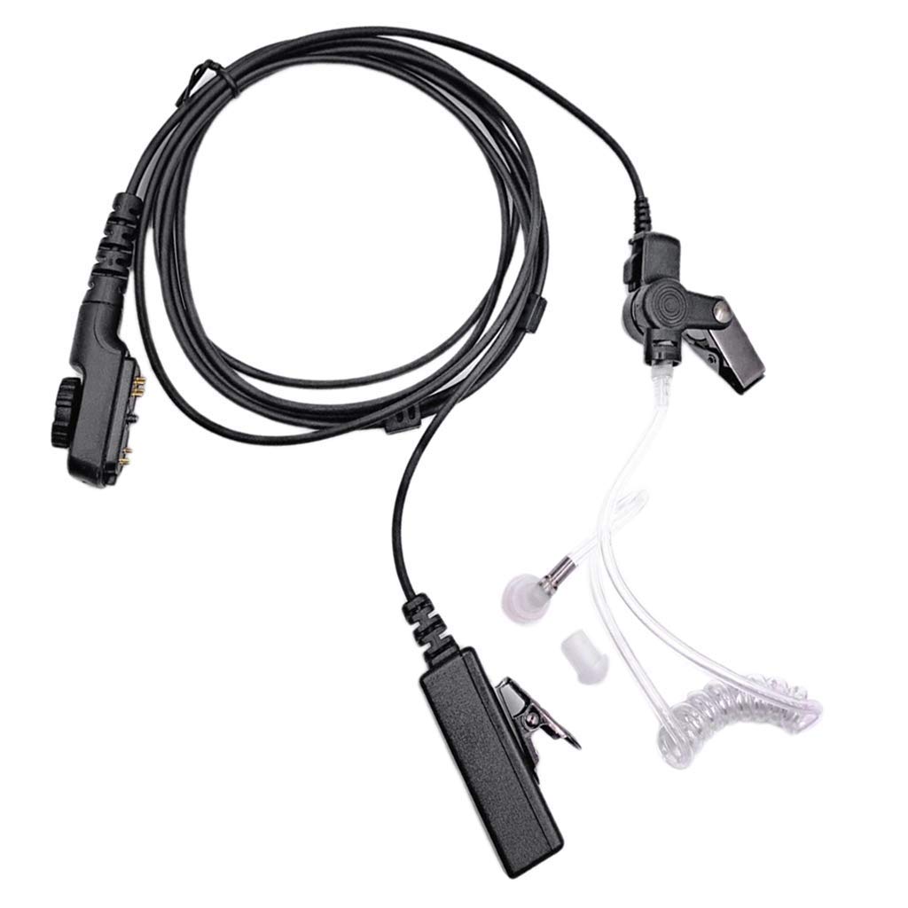 Acoustic Tube Earpiece Headset with Mic Compatible for Hytera HYT PD785 PD702 PD702G PD752 PD700 PD780 PD780G PD782 PD782G PD785G PT580 2 Way Radio
