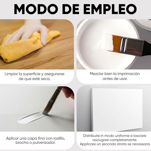 Miniatura 6 de 7 Artists Primer Imprimacion Blanca 100 Ml Gesso Acrilico Universal A Base De Agua Para Lienzo, Madera Y Papel Primer Para Pintura Acrilica, Oleo Y Manualidades Acrylic Gesso Artístico