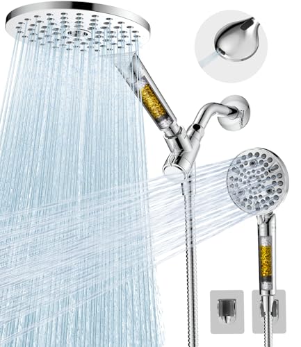 MakeFit Dual Filtered Shower Heads Combo