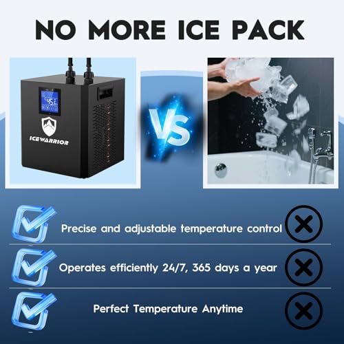 Ice Bath Water Chiller side vent details