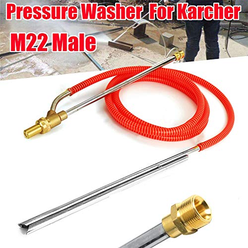 Foto von LZDseller01 Sandstrahl-Kit, Hochdruckreiniger Sandstrahl-Kit, 3000psi Hochdruck-Sandstrahl-Kit für professionelle Autowaschanlagen mit Nassdüse