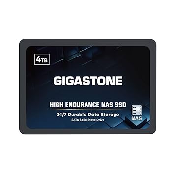 Amazon | GIGASTONE 内蔵SSD 4TB NAS向け 高耐久【NAS SSD 御
