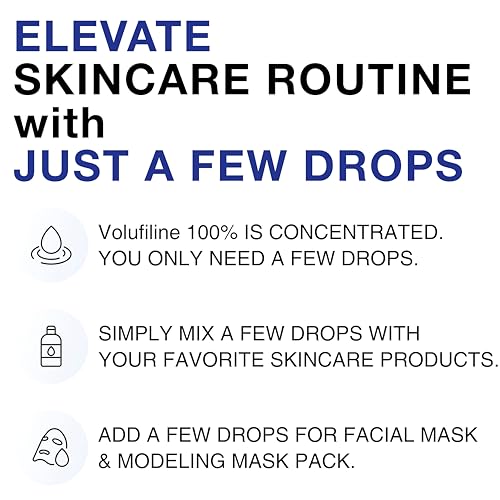 CELDYQUE Volufiline 100% Concentrate Firming Serum for Sagging Skin – Face Tightening, Jawline & V-Line Contour Booster, Anti-Wrinkle Collagen Enhancer | Fast-Absorbing Mix-in Korean Skincare 1.01 fl. oz