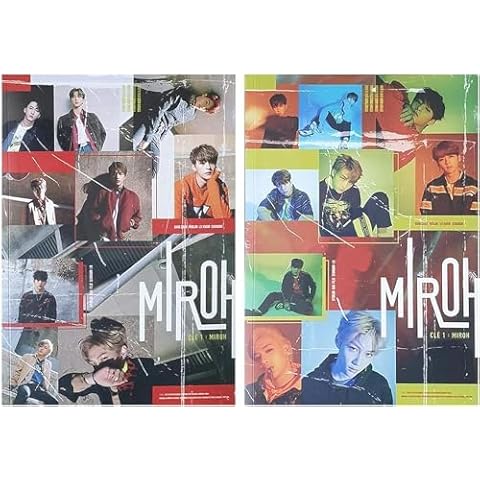 STRAY KIDS 4th Mini CLE 1 : Miroh Album Standard (Miroh Version) CD+Photobook+3 QR Photocards+(Extra 4 Photocards + 1 Double-Sided Photocard) Cover